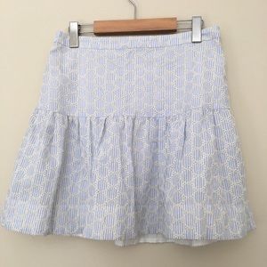 ⭐️3 for 20 | J. Crew Embroidered Ruffled Skirt